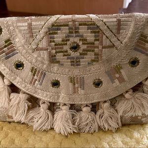 Boho Style Clutch Purse-Shiraleah/Chicago-Made in India